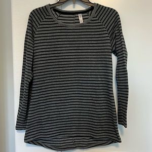 Gilligan & O’Malley Striped Fleece Sweater